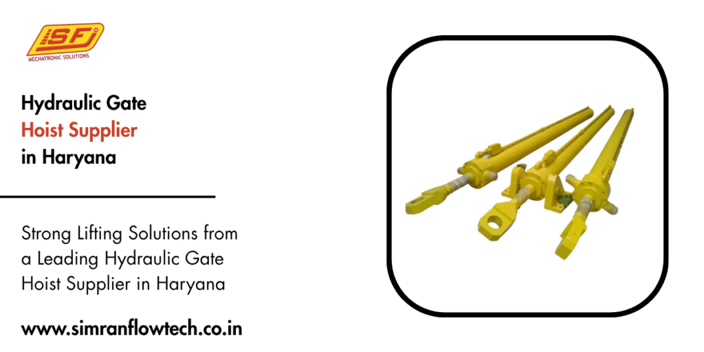 Hydraulic Gate Hoist Supplier in Haryana