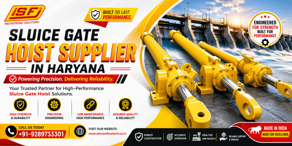 Sluice Gate Hoist Supplier in Haryana